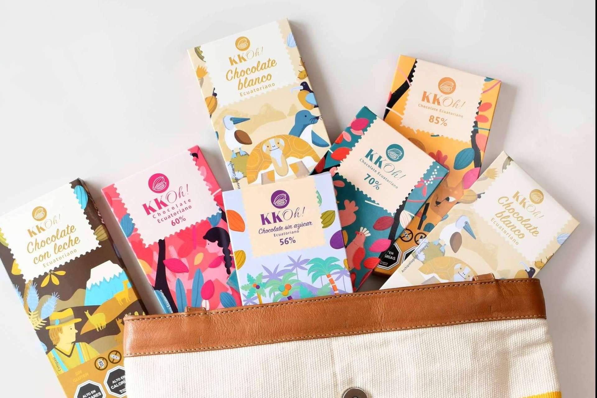 Las deliciosas barras de chocolate con leche de Kkoh