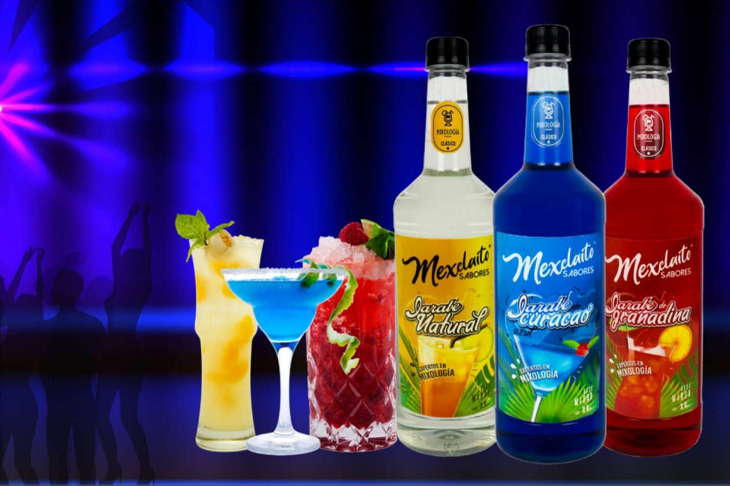 Conocer los mejores jarabes y endulzantes de calidad para coctelería en la marca Mexclaito y su Línea Clásica